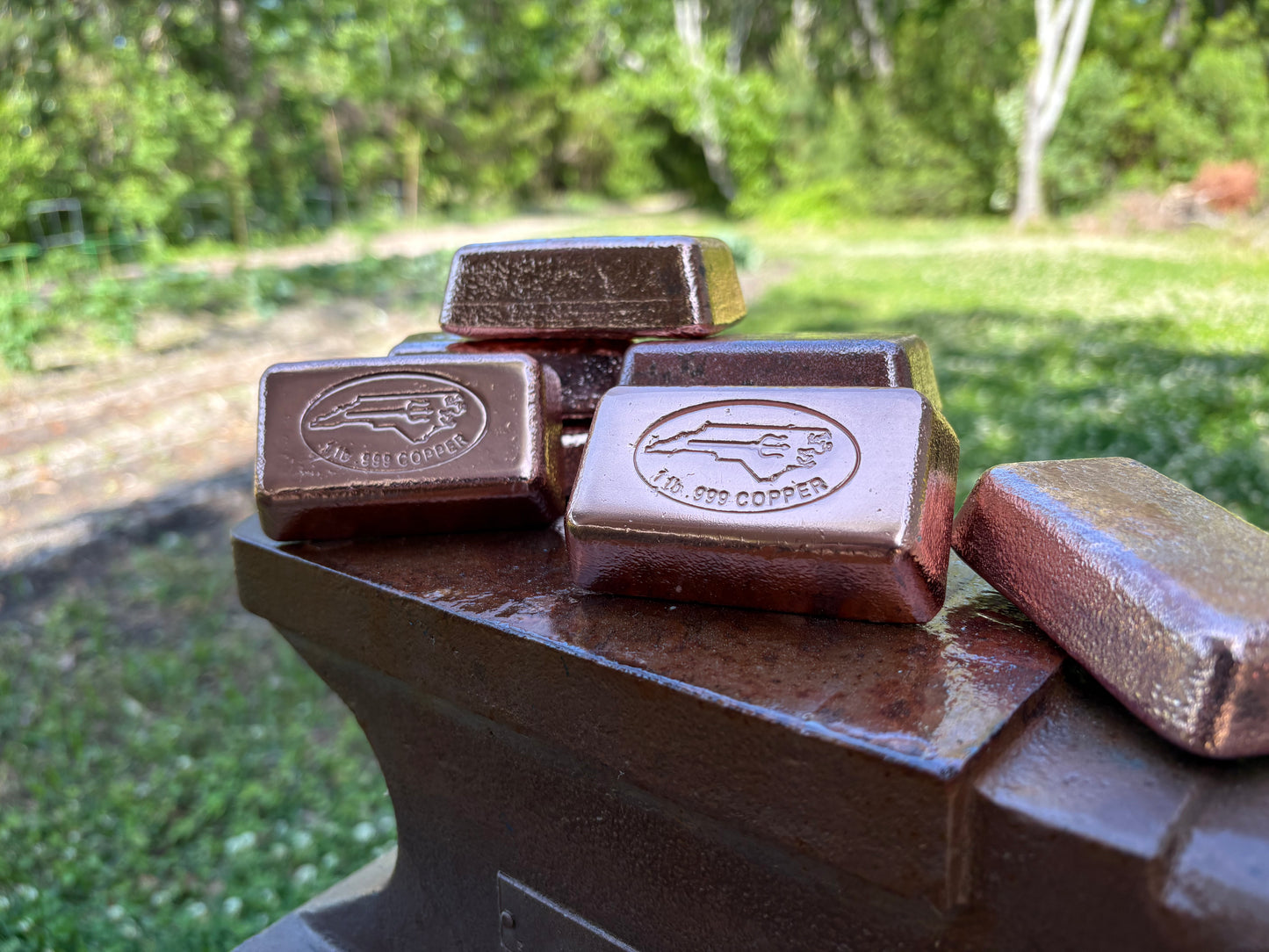 1 Pound .999 copper bar : New item!!