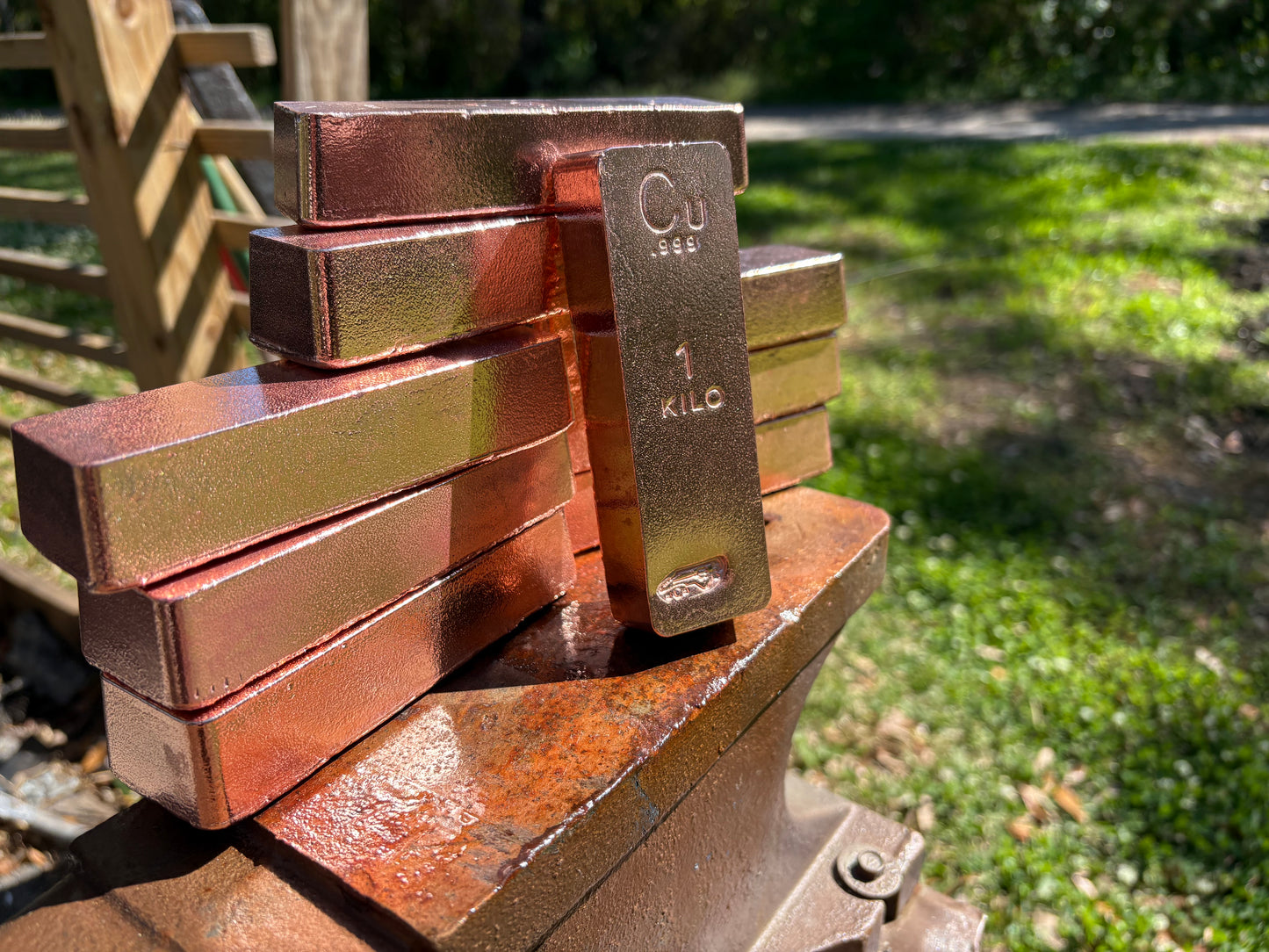 1 Kilogram .999 Copper Ingot