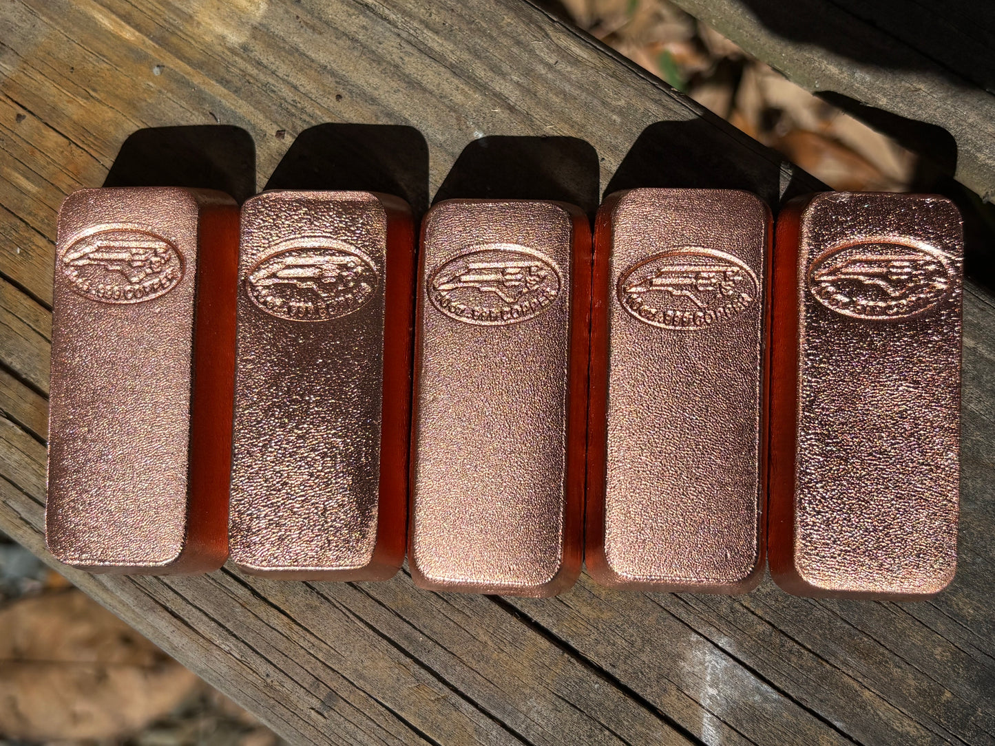 Premium 10 oz .999 Fine Copper Bar-Satin Finish