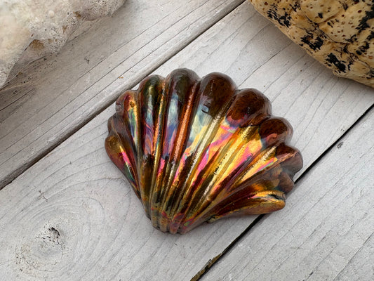 Flame painted Clam shell