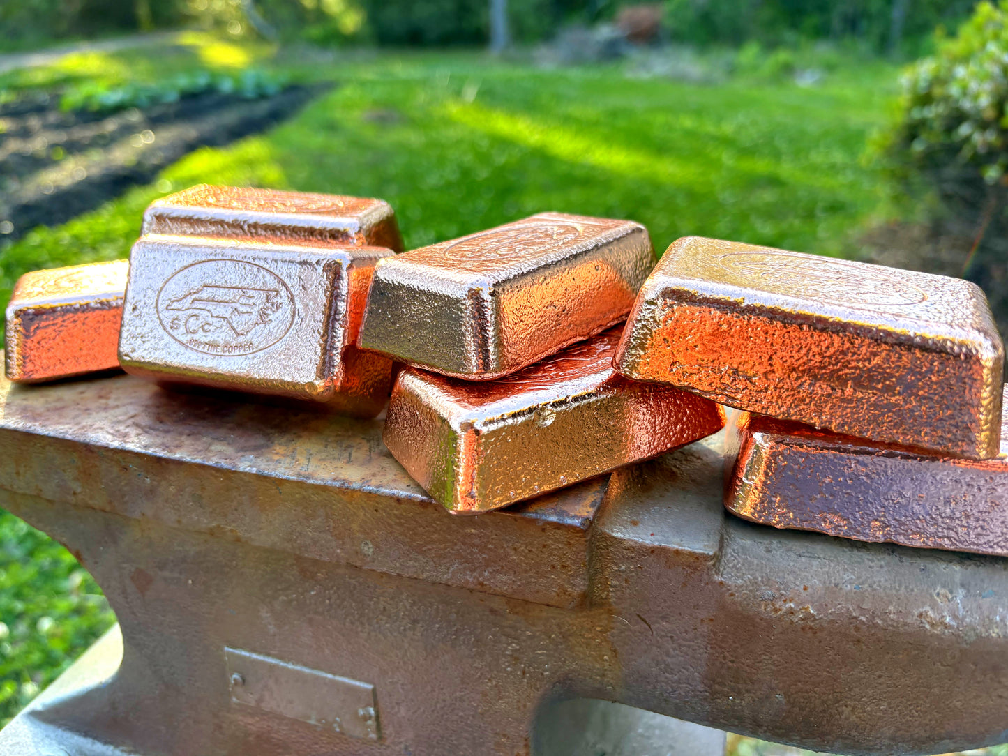 Bulk Lot 10 lbs .999 Fine Copper Bars - Stacker Set