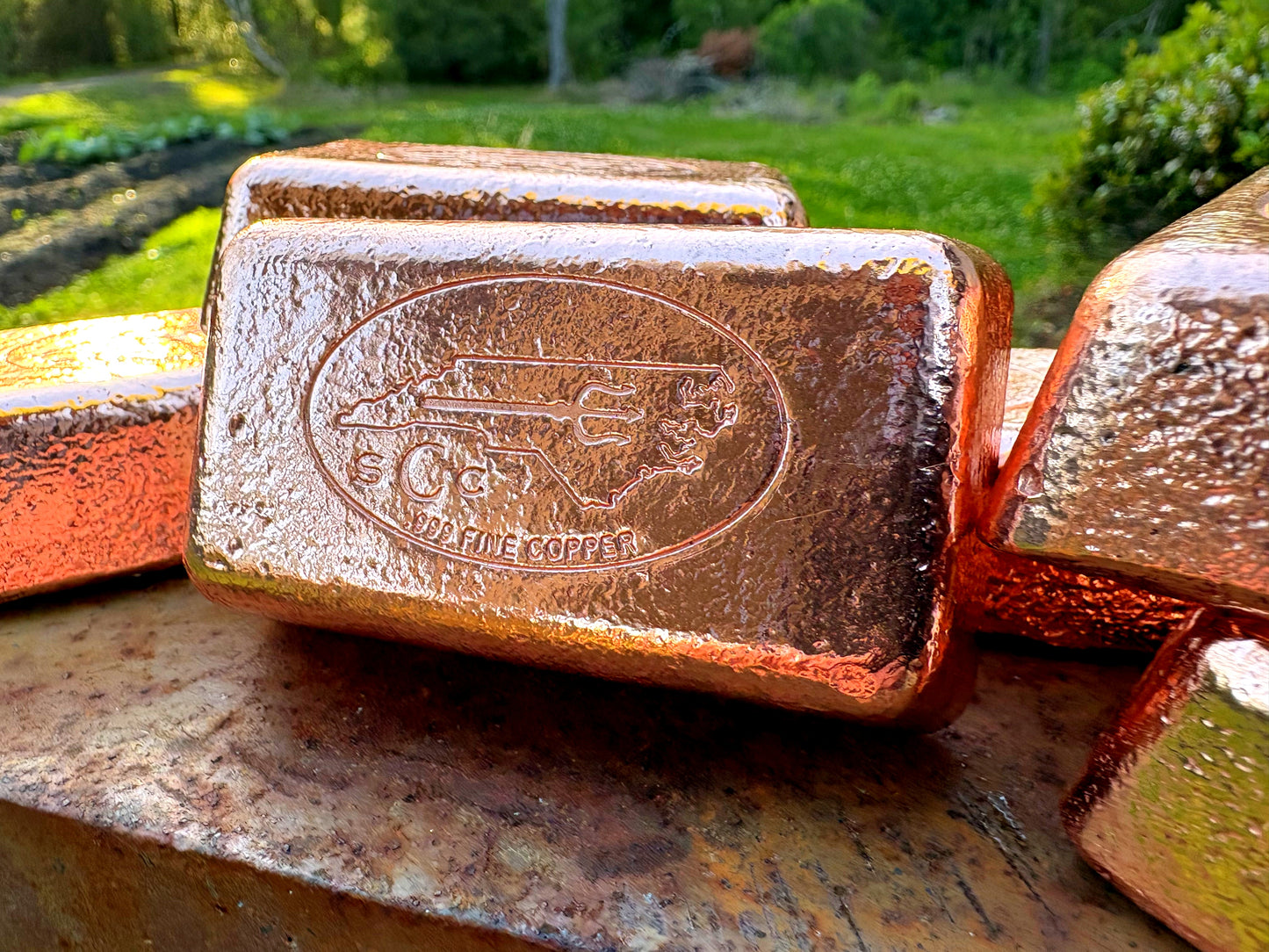 Bulk Lot 10 lbs .999 Fine Copper Bars - Stacker Set