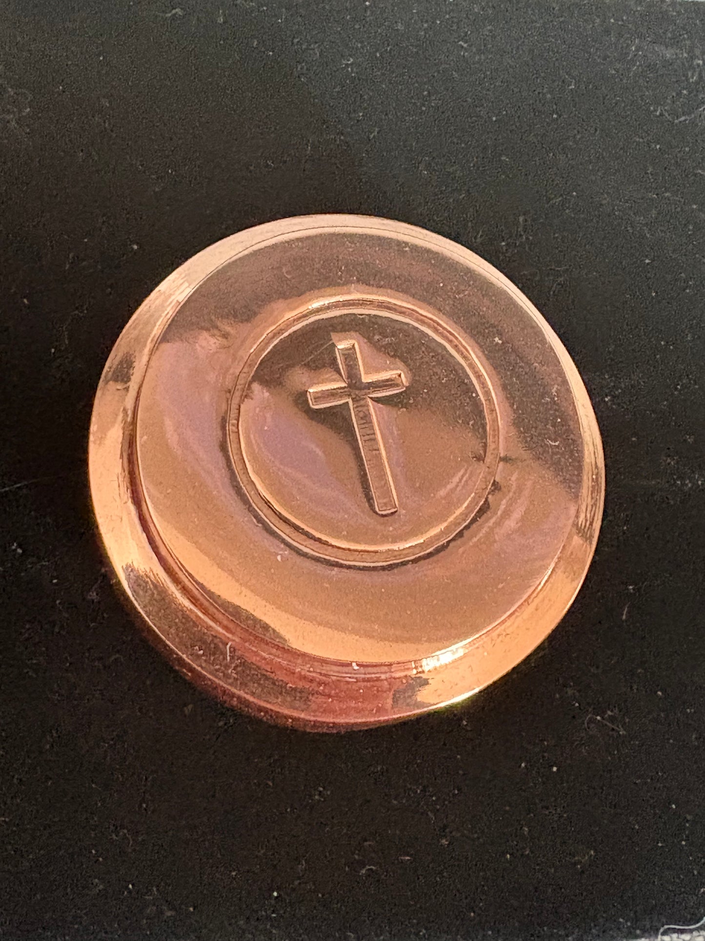 Premium 10 oz .999 Fine Copper Button - High Polish Finish