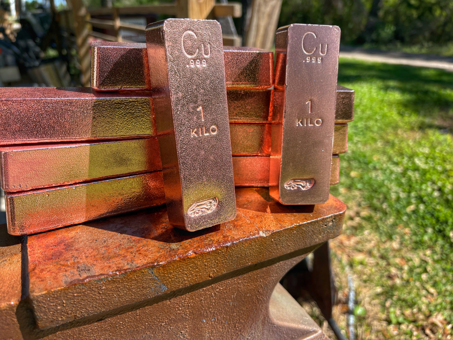 1 Kilogram .999 Copper Ingot